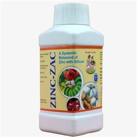 Bio Tech Grade Packaging Size L Zinc Zac Silicon Zinc Fertilizer