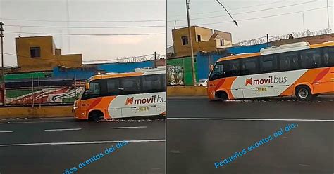 Chofer Peruano Maneja Bus Interprovincial Sin Una Llanta Y Es Sensaci N