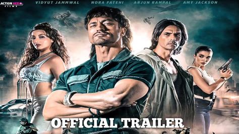 Crakk Movie Trailer Vidyut Jammwal Nora Fotehi Arjun Rampal Amy Jackson