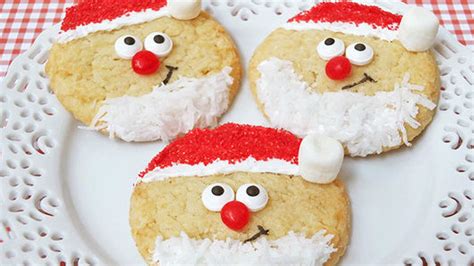 Santa Sugar Cookies Recipe