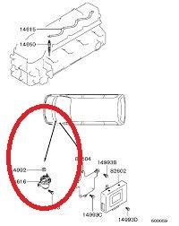 Delica L400 4M40 Glow Plug Relay Genuine Mitsubishi Part