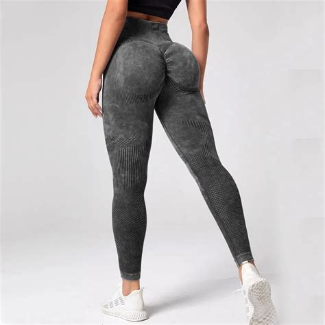 Mallas de Yoga para Mujer pantalones de Yoga con realce de glúteos y