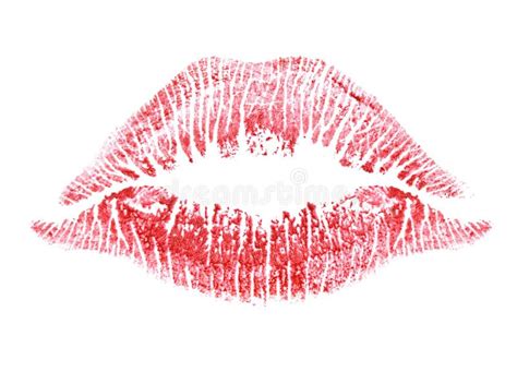 Red lipstick kiss stock image. Image of attractive, beauty - 29168851