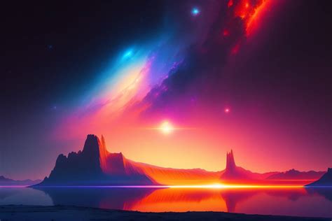 Space landscape 12 by midjourneyartworks on DeviantArt