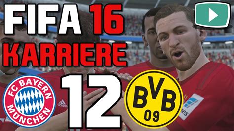 DEUTSCHES CLASSICO Lets Play FIFA 16 Karrieremodus Fc Bayern