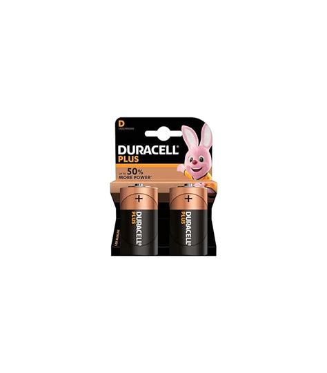 Pack De 2 Pilas Alcalinas Duracell Plus D Lr20 Mn1300