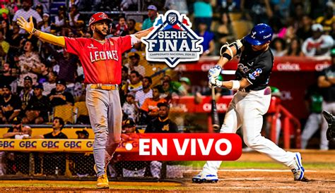 Licey Vs Escogido HOY Serie Final Lidom 2025 Juego De Pelota Invernal