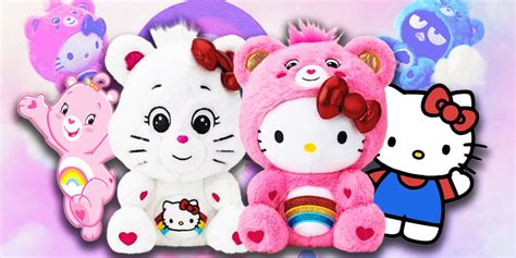 Hello Kittys Sanrio And Care Bears Unite For The Sweetest Crossover