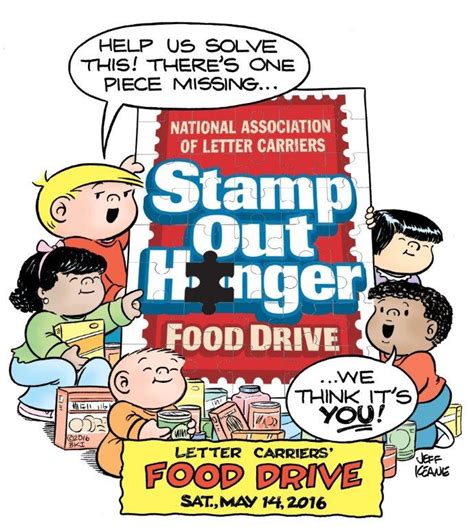 Stamp Out Hunger Food Drive May 14