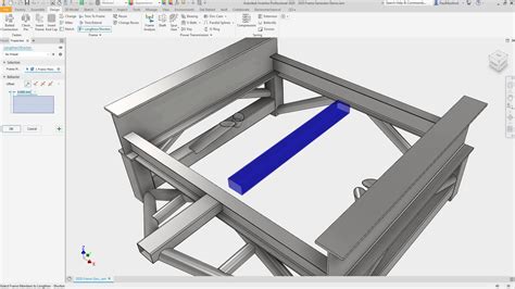 Autodesk Inventor 2020 What S New Frame Generator YouTube