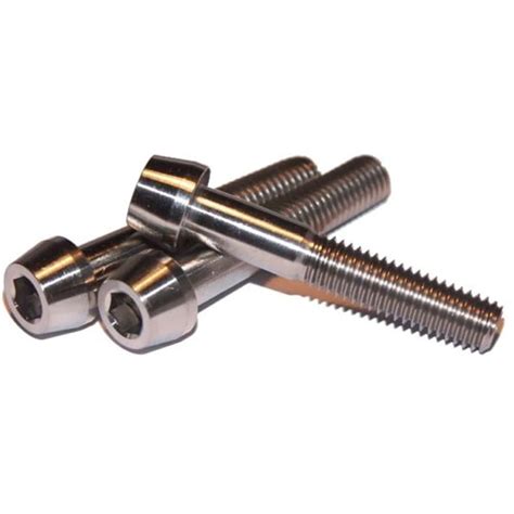 Pcs Bike Titanium Ti M X Mm M Mm Bolts Screw M Cone Head Screws