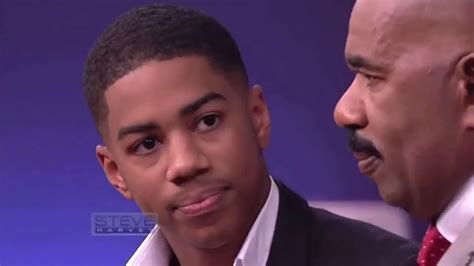 Steve Harvey Tears Up On His Show By His Sons Words About Him