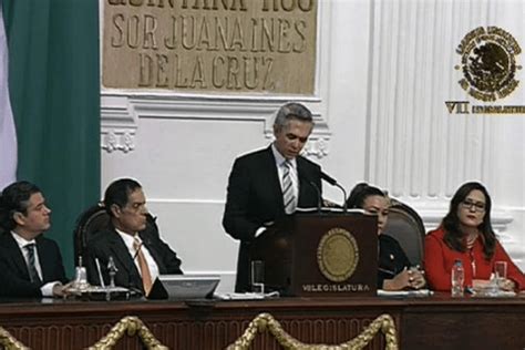 Mancera Rinde Tercer Informe En ALDF