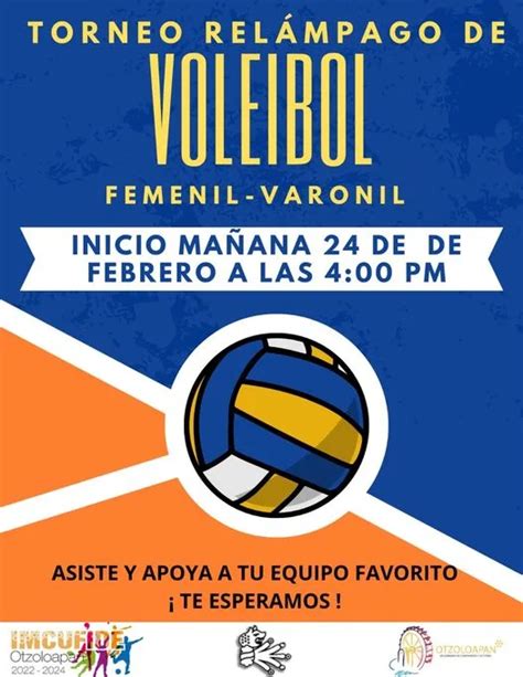 Mañana inicia el torneo relámpago de voleibol femenil varionil Ven y