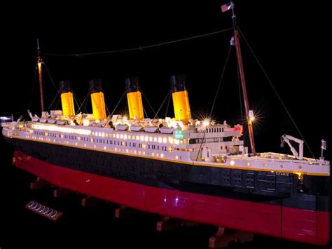 Light My Bricks LEGO Titanic Kit d éclairage Multicolore bol