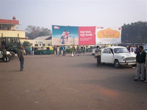 Agra Train Station Parking Lot Paul Swansen Flickr