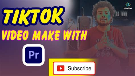 How To Edit Tiktok Video In Premier Pro Youtube