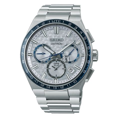 Astron Galactic Blue GPS Solar 5X Dual Time Limited Edition Seiko