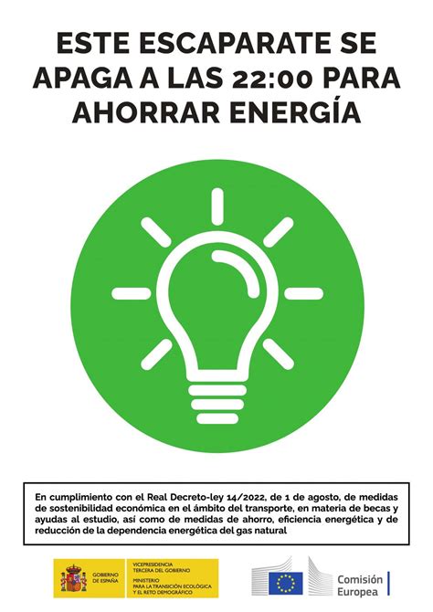 Carteles oficiales de ahorro energético APEC CASPE