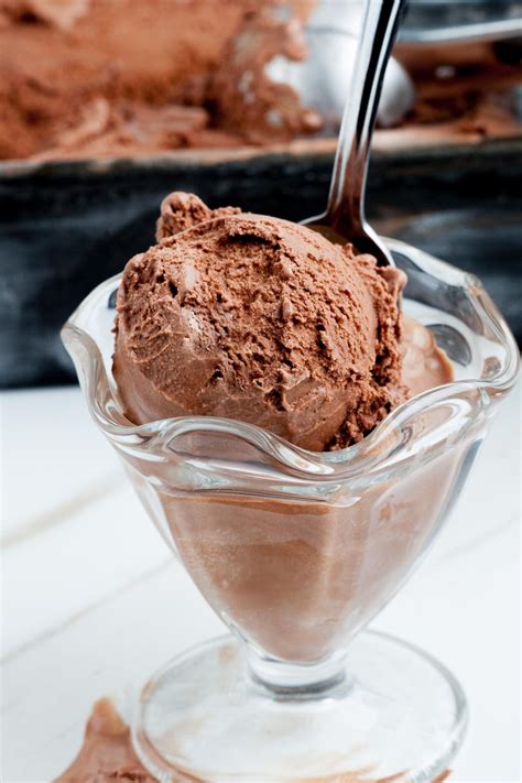 Easy Chocolate Ice Cream No Eggs Chew Out Loud