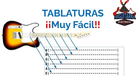 C Mo Leer Tablaturas De Guitarra F Cil Youtube