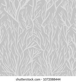 Vector Seamless Pattern Doodle Organic Shapes Stock Vector Royalty