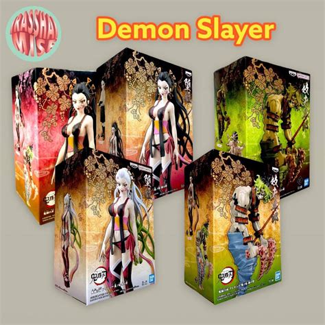 Demon Slayer Dxf Banpresto Bandai Daki And Gyutaro Action Figure Shopee Philippines