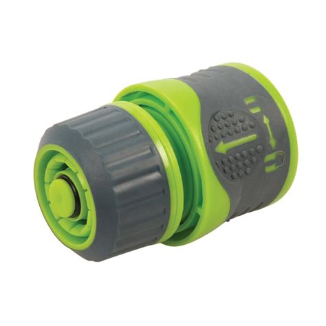 Silverline Soft Grip Slang Snelkoppeling Met Waterstop