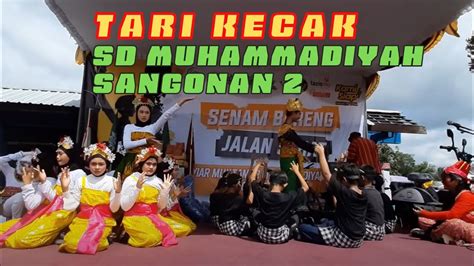 Tari Kecak Sd Muh Sangonan Youtube