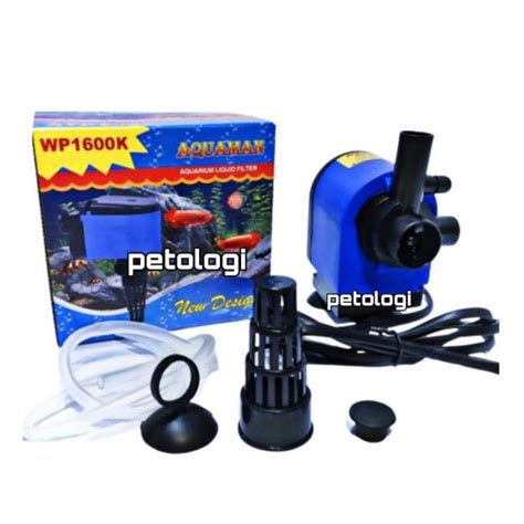 Jual Aquaman WP 1600 K WP1600K Mesin Pompa Air Celup Aquarium Power