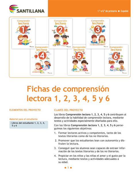 PDF Fichas de comprensión lectora 1 2 3 4 5 y 6wcpanpro s3