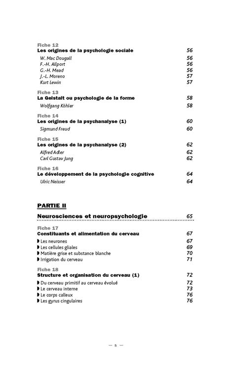 matiere psychologie 1ere année