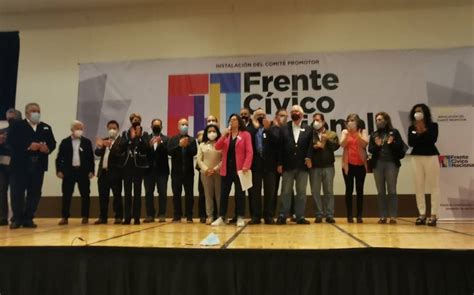 Conforman Frente Cívico Nacional Para Elecciones Presidenciales De 2024