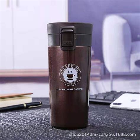 Jual Thermos Kopi Vacumm Travel Mug Insulation Cup Ml Tahan Air