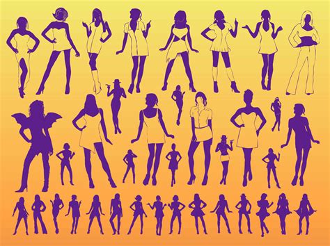 Sexy Women Vector Art And Graphics