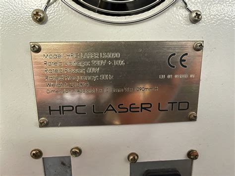 Hpc Laserscript Laser Cutter Engraver Ls Water Cooled Co Laser