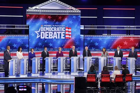 Democrats Announce First 4 Presidential Primary Debates Of 2020