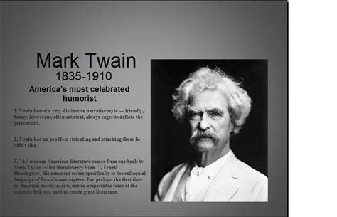 Miss Moatss English Class Unit 4 Lesson5 Mark Twain And Satire
