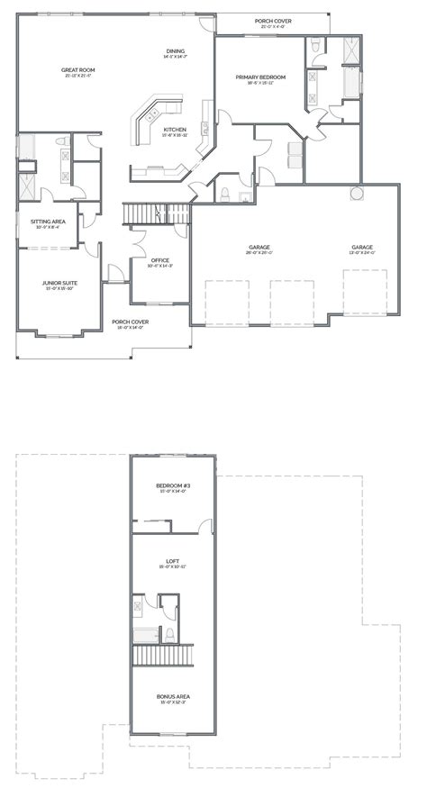 Tradewind Floor Plan Signature Collection Lexar Homes