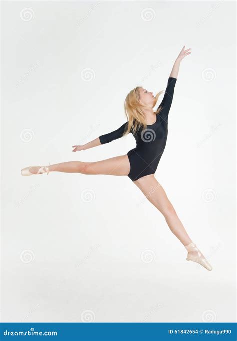 Ballerina Girl Blonde Foto De Stock Imagem De Cabelo 61842654