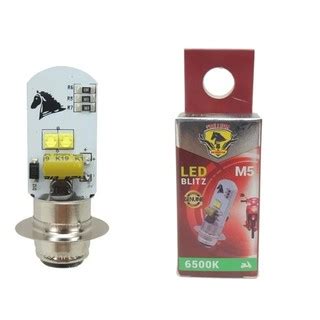 Lampada Farol Led H6 M5 Biz 100 110 125 Pop Nxr 150 Bros 09 12 Crypton