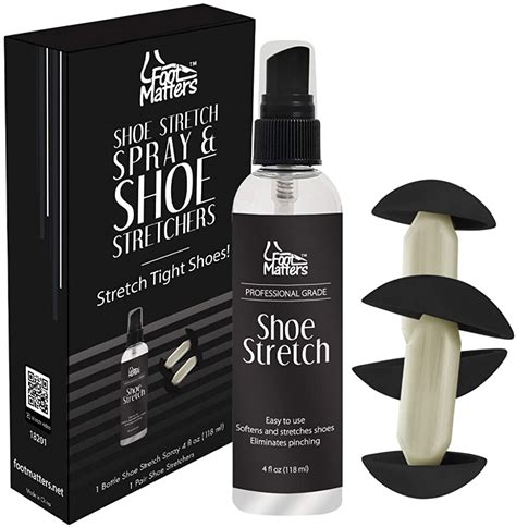 Footmatters Professional Boot And Shoe Stretch Spray With Mini Shoe