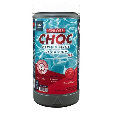 HYPOCHLORITE DE CALCIUM Boîte de 1 Kg EDG BY AQUALUX EDG by Aqualux