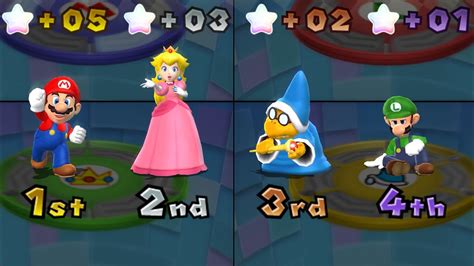 Mario Party 9 Mario Vs Luigi Vs Peach Vs Magikoopa Boo S Horror