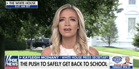 Kayleigh Mcenany Pushes Back After Mueller Hits Trump For Commuting