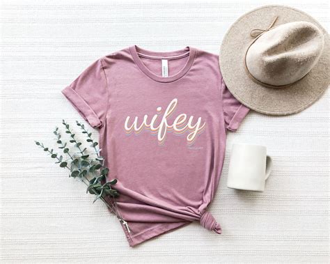 Wifey Shirt Wifey T Shirt T For Bride Bride Shirt Cute Etsy