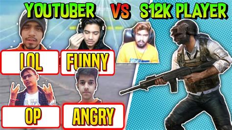 😤pubg Lite Youtuber Vs Shotgun Player Fight 😍 Gamo God Praveen Yt