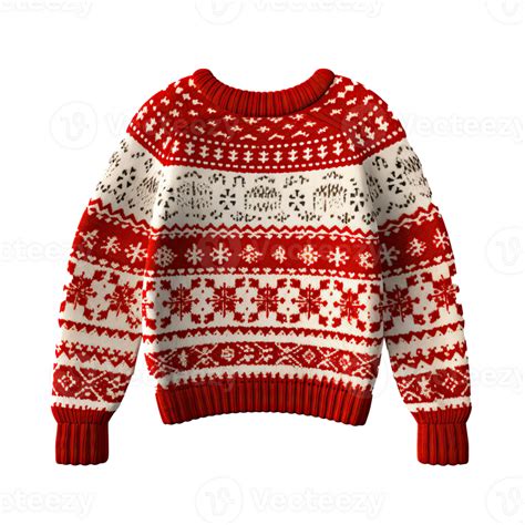 Christmas Ugly Sweater Isolated Illustration 26177095 Png