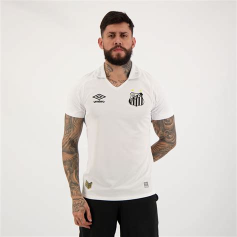 Camisa Umbro Santos I Pel Futfanatics