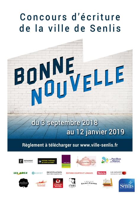 Concours décriture 2018 2019 Lycée Hugues Capet Senlis